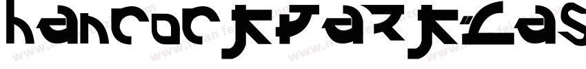 HancockParkLaser Park Laser字体转换
